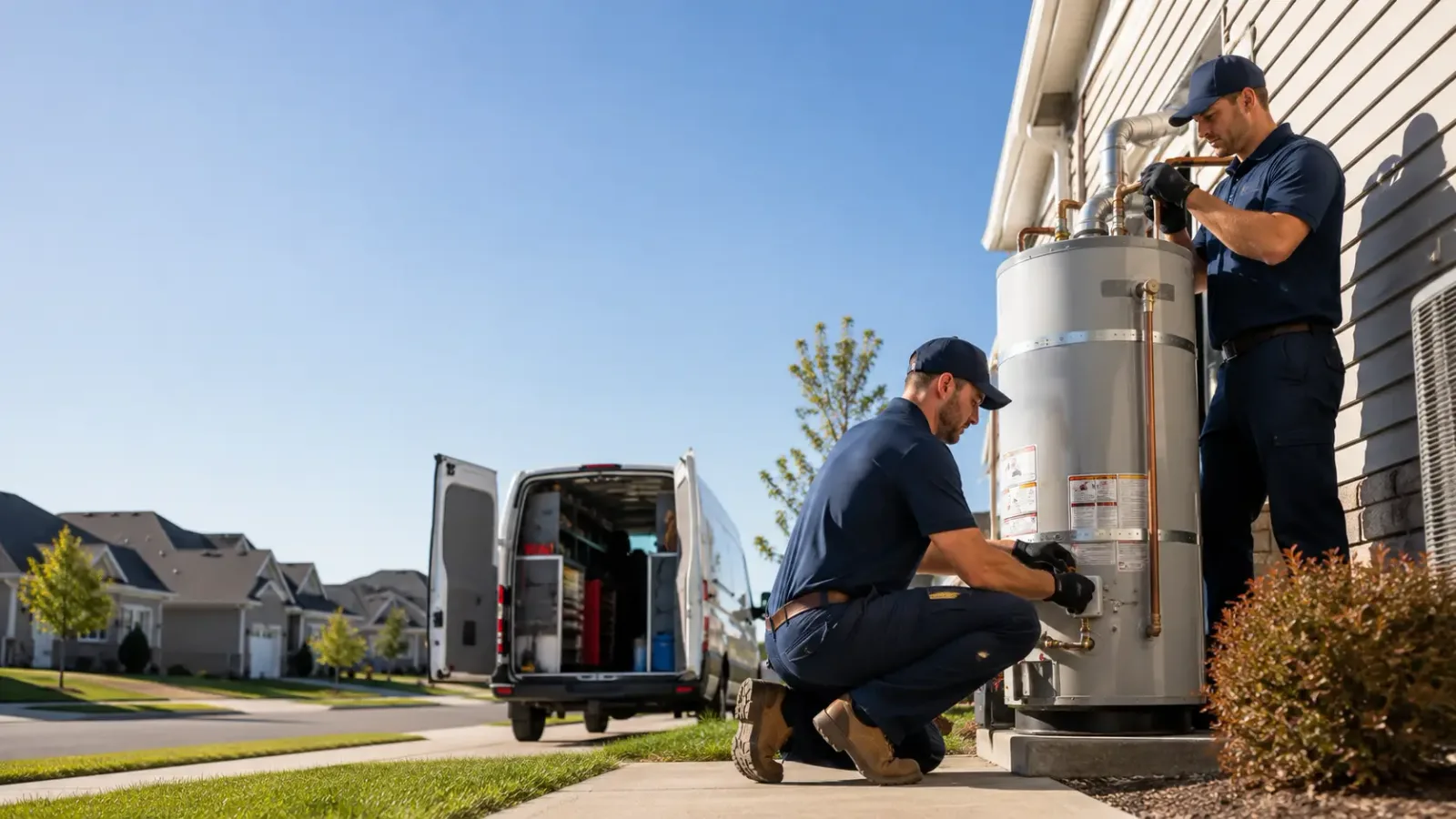 Water Heater Installation in Delaware, AR